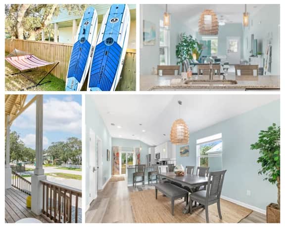 The Salty Anchor · Intracoastal Retreat · Kayaks, Golf Cart & Fire Pit · 8-Min Beach Walk - Image 2
